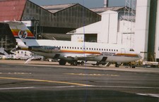CIVIL AIRCRAFT PHOTO MEDITERRANEAN EXPRESS PICTURE G-AZUK PHOTOGRAPH A BAC-111