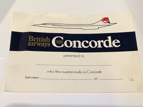 British airways concorde - concorde,