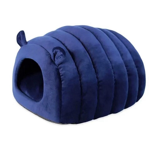 Winks cat bed navy - 40, velvet