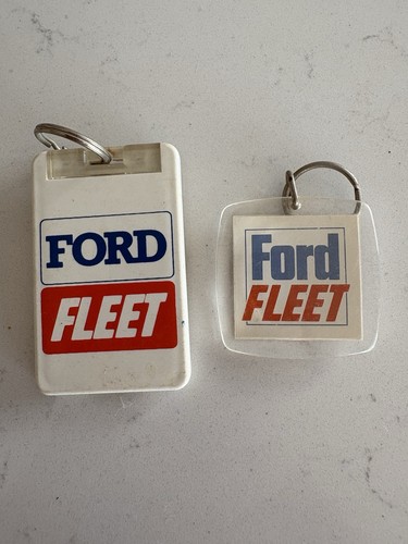 Vintage ford fleet keyring - vintage,