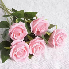 Artificial Red Rose Flowers