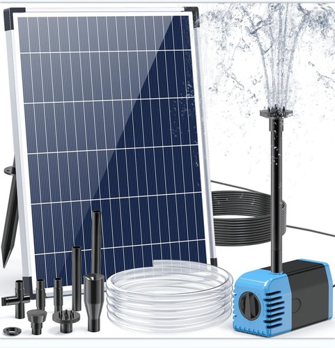 Solar pond fountain 12w - pond,