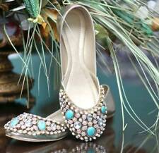 Bridal shoes kundan khusse