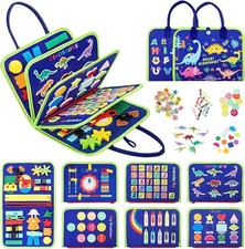 8 Page Kids Busy Board Book