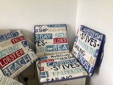 Seat pad cushions with