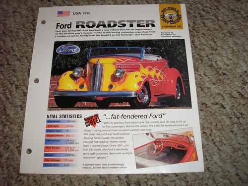 Usa 1936 ford roadster - usa,