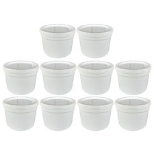 [Pack of 10] 2 Litre White