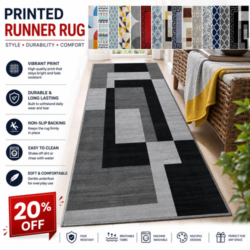 Long hallway runner rug non - hallway,