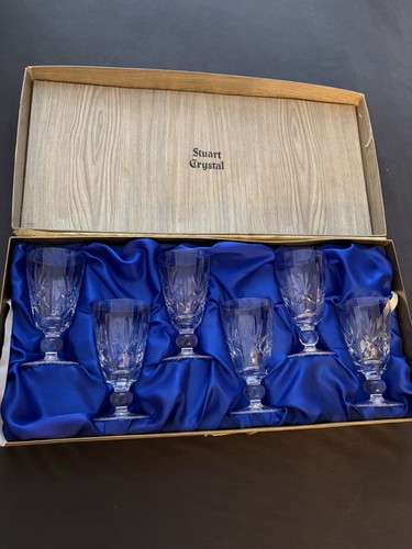 Stuart crystal glasses set - glasses, 6