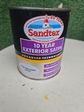  SANDTEX  10 years  EXTERIOR  WOOD& METAL PAINT 750ML  pure BRILLIANT WHITE