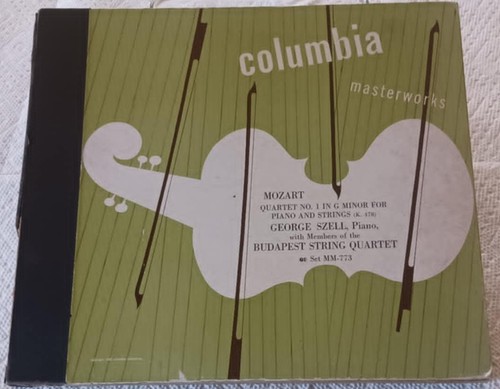 Mozart quartet k 478 - mozart, no.1