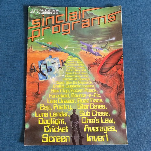 Sinclair programs issue may - sinclair,