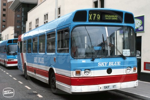 Bus photo sky blue - bus,