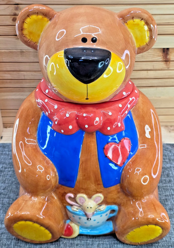 Teddy bear cookie - jar, hand