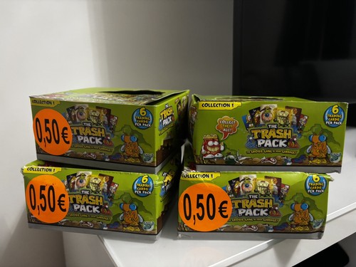 Boxes trash pack trading - 4x,