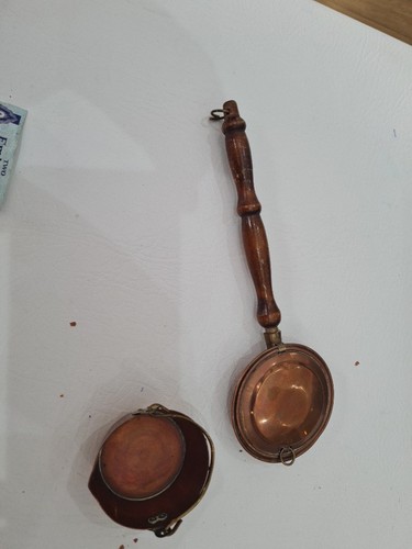 Antique copper brass bed - antique,