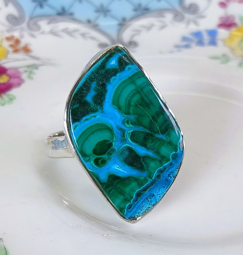 Large chrysocolla malachite - large,