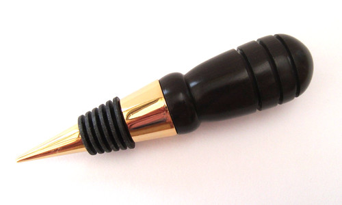Bottle stopper with handle - bottle,