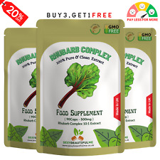 Rhubarb Complex Capsule 5000mg-Help Digestion Health & Weight Control Management