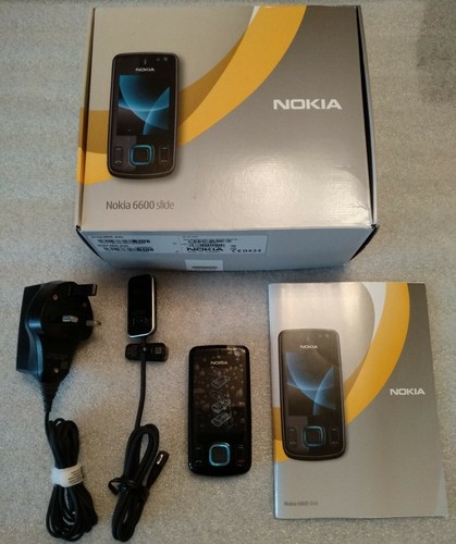 Nokia 6600 slide gun metal - slide,