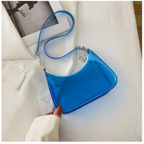 Transparent underarm bag pvc - underarm,
