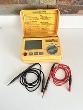 Alphatek Megohmeter  1601 Autoranging Insulation Test Meter ( TES , RS PRO ) 