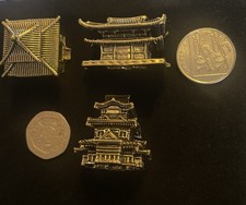 3 Miniature Chinese Buildings