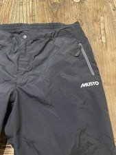Musto BR1 Black Lightweight Waterproof Sailing Trousers ‘Size XXL’