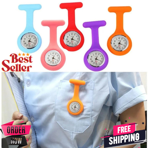 Silicon nurse watch tunic - watch,