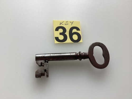Antique hollow barrel key - hollow,