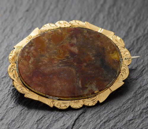 Victorian moss agate - victorian,