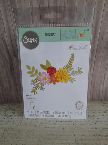 Sizzix floral cluster thinlits - sizzix,