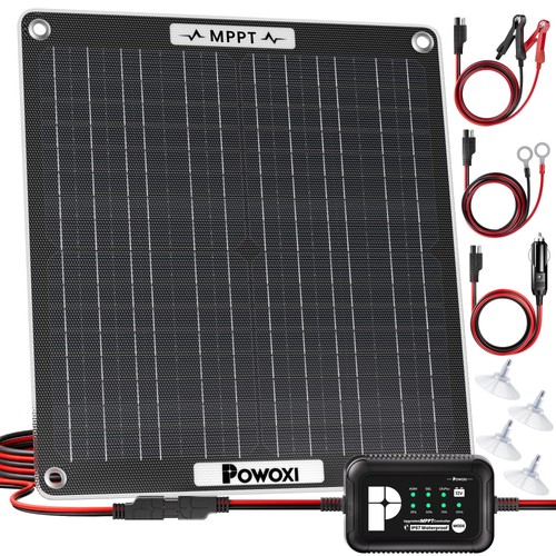 30w solar battery - charger, 12v