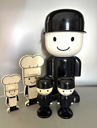 Homepride 1970s salt pepper - homepride,