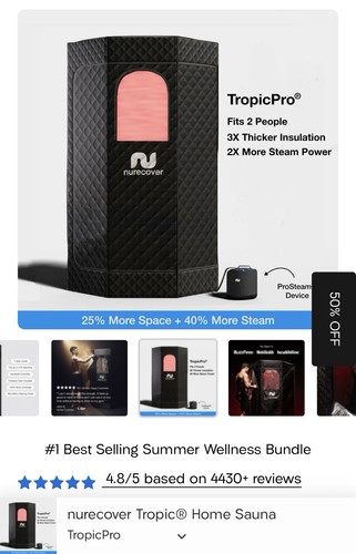 Nurecover tropic pro home - nurecover,