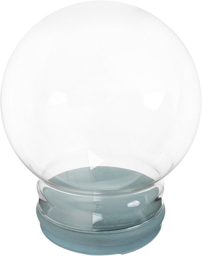 Sewacc empty glass snow globe - empty,