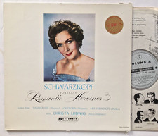 SAX 2300 SCHWARZKOPF portrays Romantic Heroines Columbia B/S ED1 Christa Ludwig