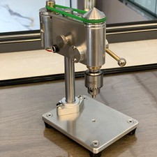 UK Precision CNC Milling Machine Mini Drill Press Mini Benchtop Driller