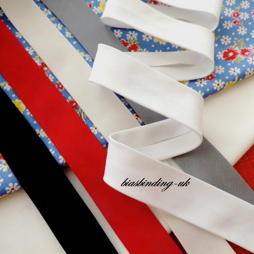 Stretch bias binding plain - stretch, –