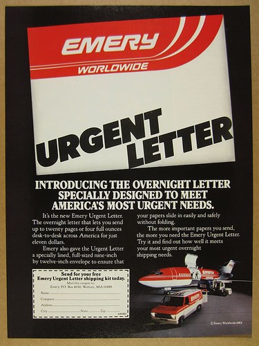 1983 emery worldwide urgent - worldwide,