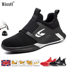 Mens Womens Steel Toe Cap Shoes Safety Trainers Sports Work Boots Waterproof New