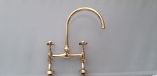 SOLID BRASS KITCHEN SWAN NECK
