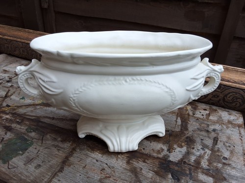 Vintage cream ceramic - vintage,
