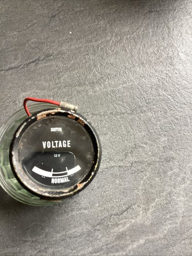 1960 smiths 12v voltmeter - 12v,