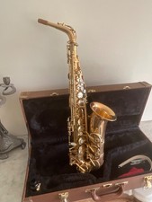 Elkhart 300 Series Alto Saxophone by Vincent Bach International Alto Sax & Case
