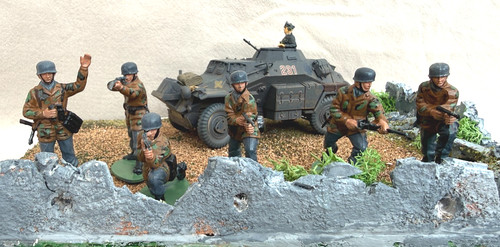 Airfix soldiers german paras - airfix,