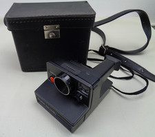 Retro Polaroid 1000S Instant Land Camera + Case Tested and Working
