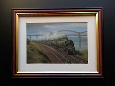 RAILWAY PRINT BY DON BRECKON FRAMED (E)