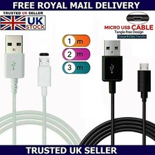 Micro USB Cable Universal Charger Lead For Samsung Galaxy Kindle 1m 2m 3m