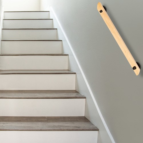 Stair handrail solid - solid, wood